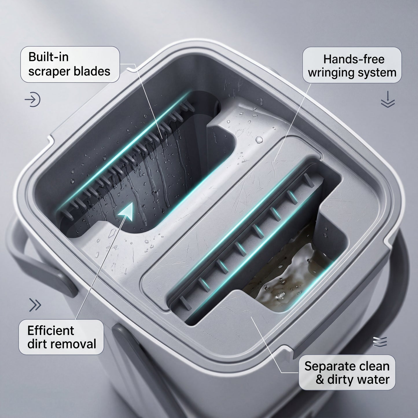 SpinMaster™ Mop Set