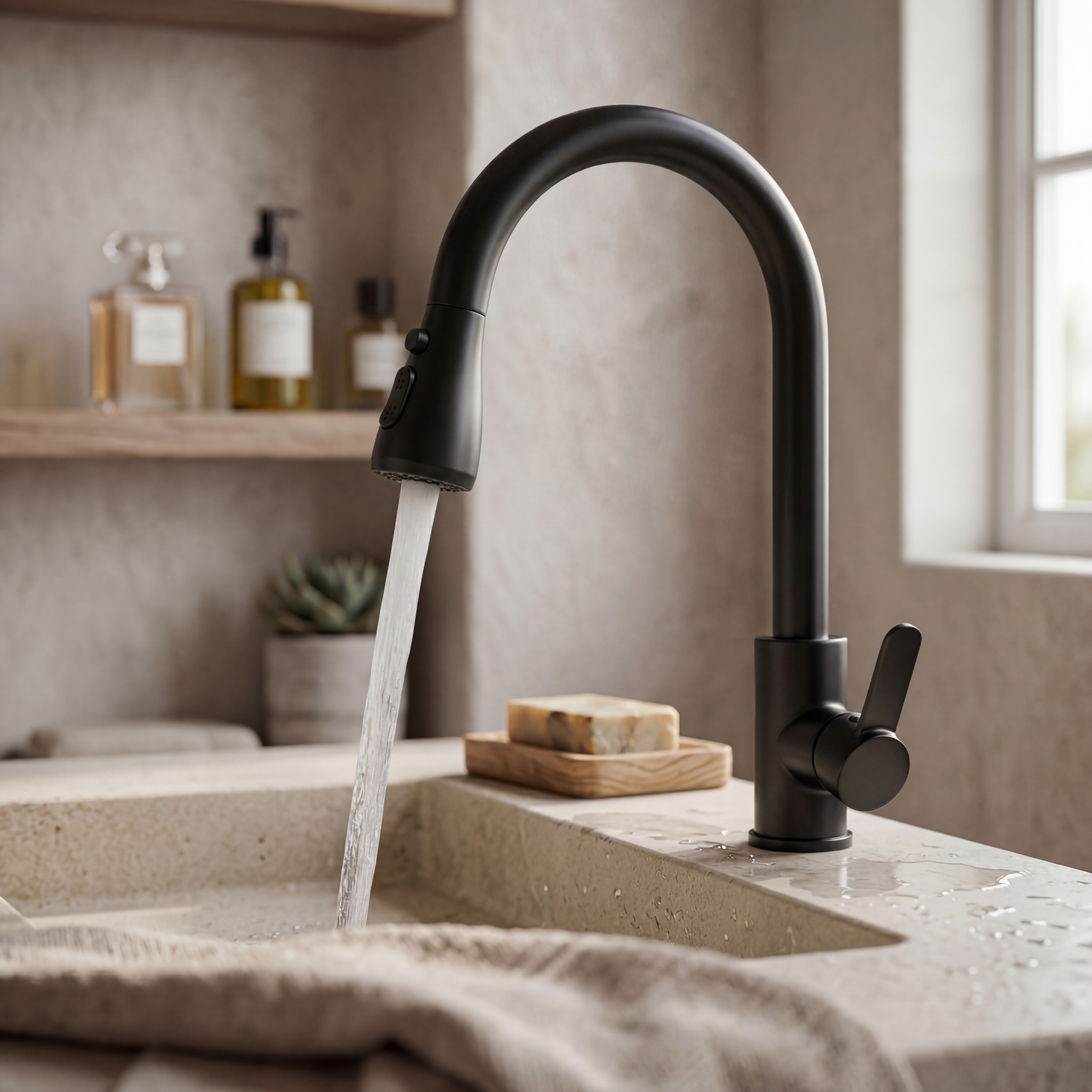 AquaPull™ Keukenkraan