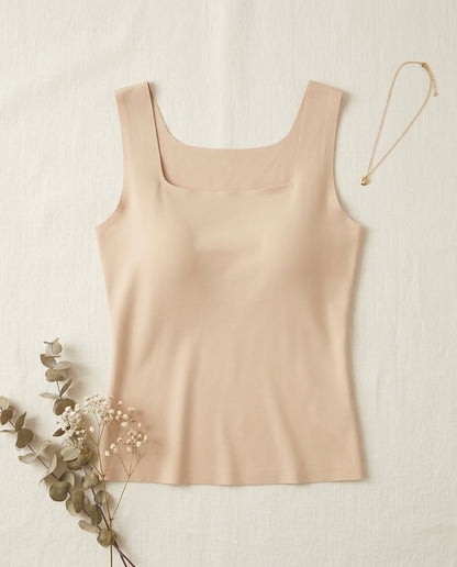 Seamly™ Naadloze top met ingebouwde BH