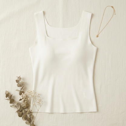 Seamly™ Naadloze top met ingebouwde BH