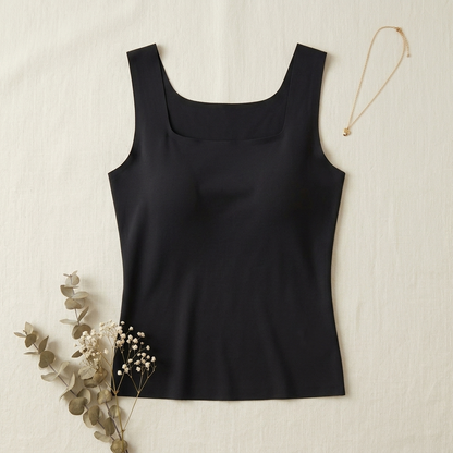 Seamly™ Naadloze top met ingebouwde BH